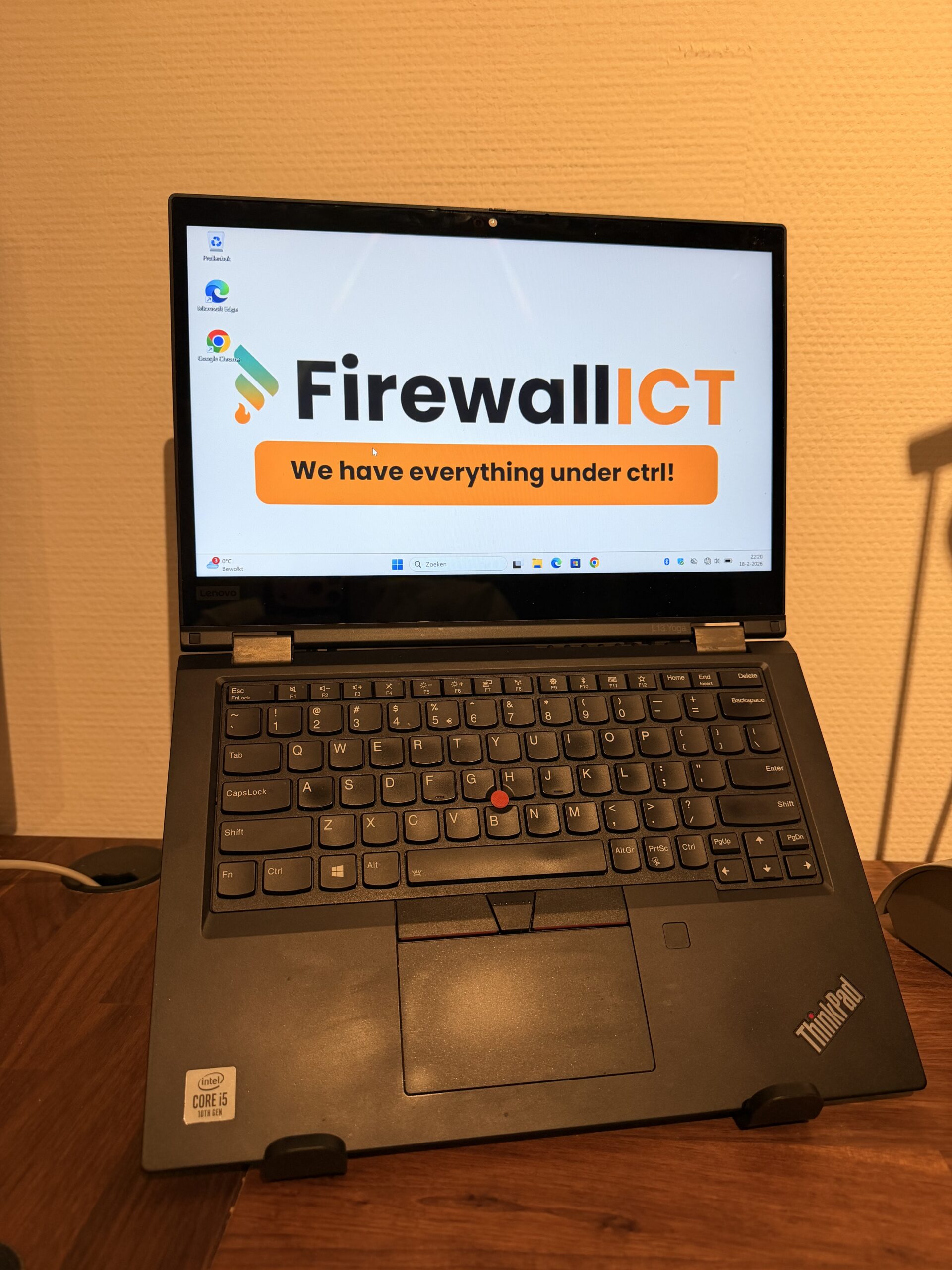 De laptop van de klant weer fris en fruitig!